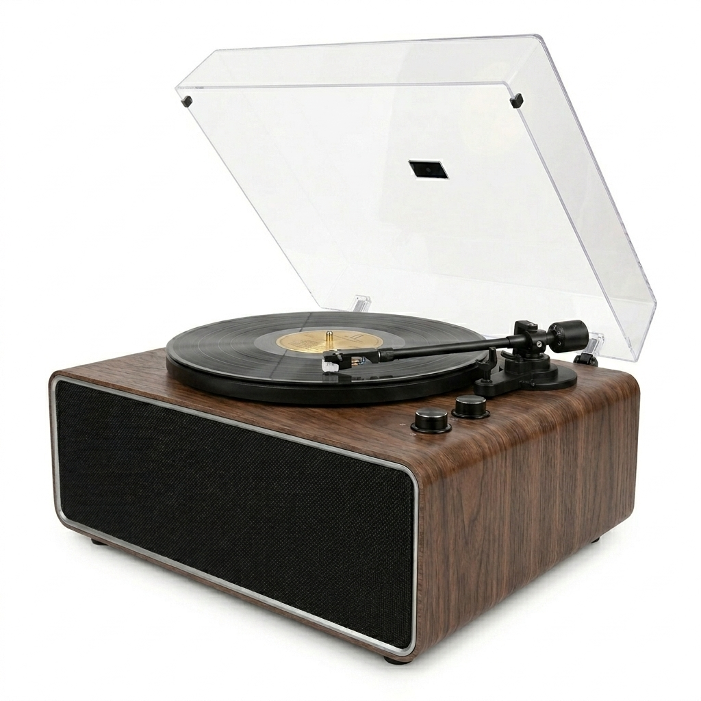 Platine Vinyle XJ-Home XJ-H01 - Audio-Technica AT-3600 L - Bois